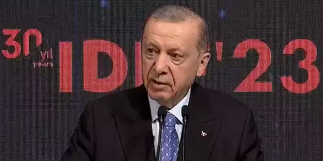Erdoğan: Hayali dahi kurulamayan nice savunma ürününe imza attık