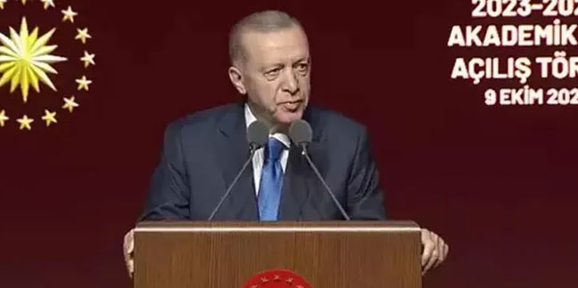 Cumhurbaşkanı Erdoğan: Üniversitelerimizin yasakla anılmasına müsaade etmeyeceğiz"