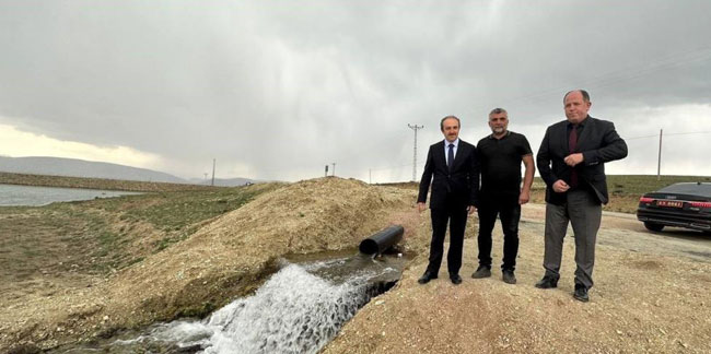 Bayburt'un Konursu köyünde su sorunu çözüldü