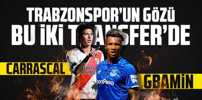 Trabzonspor’un gözü Carrascal ve Gbamin’de