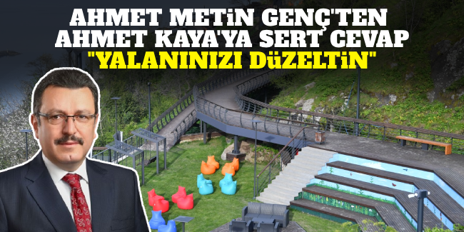 Ahmet Metin Genç'ten Kaya'ya sert cevap "Yalanınızı düzeltin" 