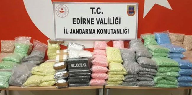Soylu açıkladı: Edirne'den ülkeye giren TIR'da 35 kg kokain ele geçirildi