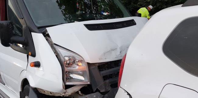 Samsun'da zincirleme trafik kazası: 3 yaralı