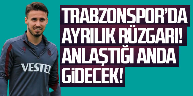 Trabzonspor'da ayrılık rüzgarı! Trondsen anlaştığı an gidecek...