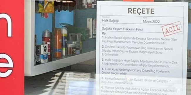 Döviz eczaneleri fena vurdu: İlaçların yüzde 80'i Türkiye'de yok