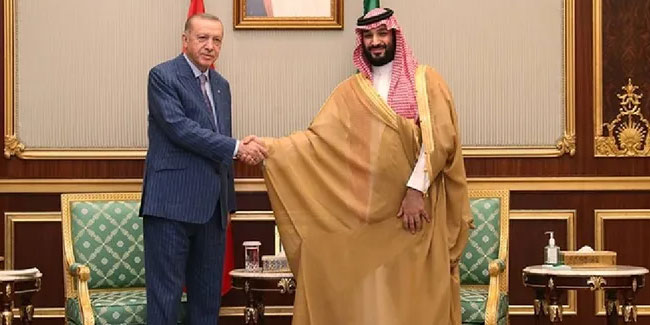 Kaşıkçı cinayeti sonrası ilk ziyaret! Prens Selman Ankara'da...