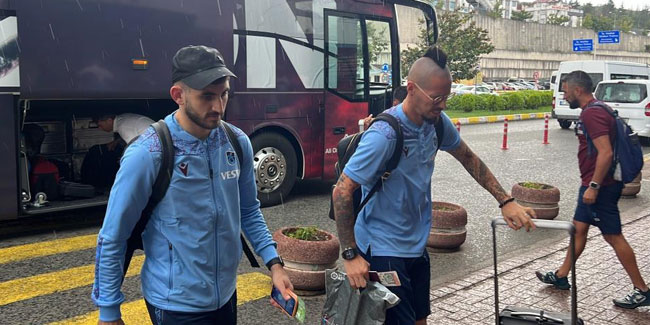 Trabzonspor, Macaristan'a gitti