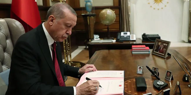 Cumhurbaşkanı Erdoğan imzaladı; görev süreleri uzatıldı