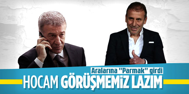 Avcı ile Ağaoğlu’nun arasına ''Parmak'' girdi