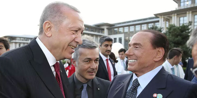 Cumhurbaşkanı Erdoğan İtalya basınına yazdı: Berlusconi geride silinmez izler bıraktı
