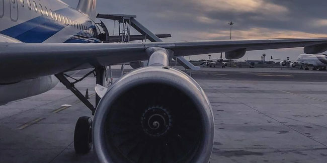 Havalimanında korkunç ölüm: Uçak motoruna kapılan kişi öldü