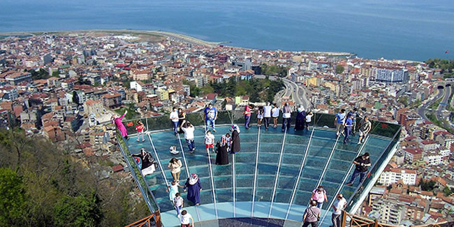 Trabzon, cam seyir teraslarıyla izlenebilecek