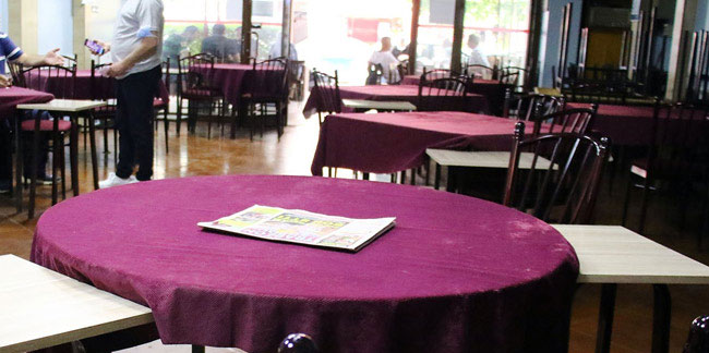 Trabzon'da çay ocağı, kahvehane ve kıraathanelere destek