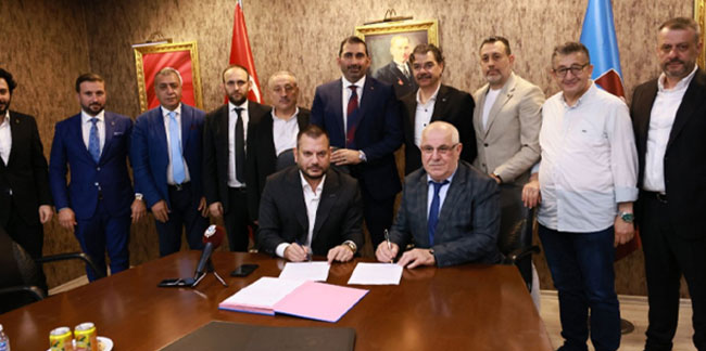 Trabzonspor ile Sebat Gençlikspor arasında iş birliği protokolü imzalandı
