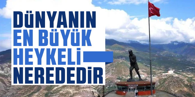 Dünyanın en büyük heykeli nerededir