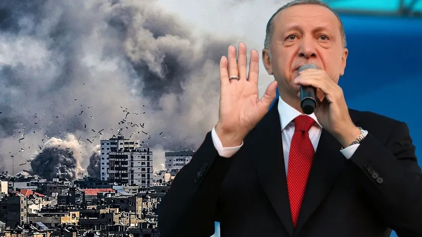Cumhurbaşkanı Erdoğan: "Tüm insanlığı harekete geçmeye devam ediyorum"