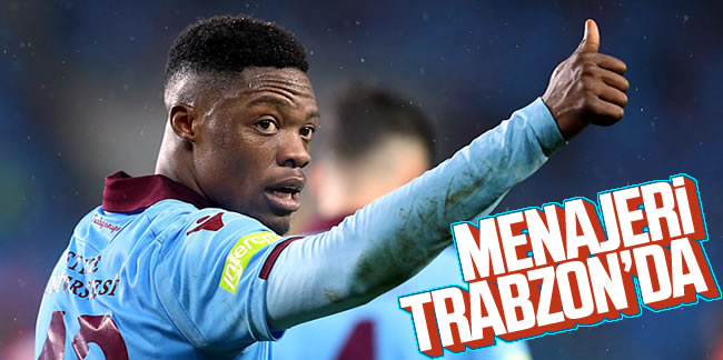 Ekuban'ın menajeri Trabzon'a geldi!