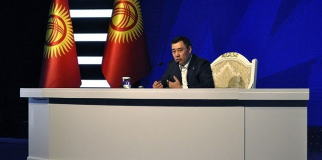 Kırgızistan Başbakanı Sadır Caparov Cumhurbaşkanlığına talip
