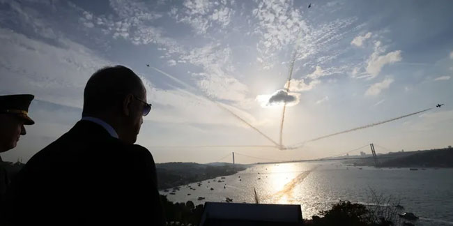 Cumhurbaşkanı Erdoğan Efes-2024 tatbikatında: Türkiye teröristan kurulmasına izin vermeyecek