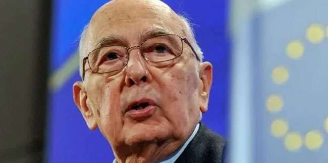 Eski İtalya Cumhurbaşkanı Napolitano öldü