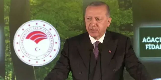 Erdoğan: Cumhuriyet tarihinin en büyük seferberliğini sürdürüyoruz