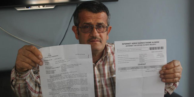 Hiç gitmediği şehirden trafik cezası yedi