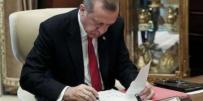 Erdoğan imzaladı! Atamalar Resmi Gazete'de
