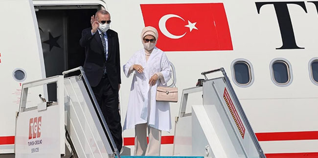 Cumhurbaşkanı Erdoğan İtalya'ya gitti!