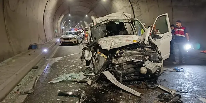 Artvin'de tünelde iki ayrı kaza: 1 ölü, 1 yaralı