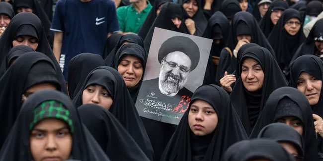 İran Cumhurbaşkanı Reisi'nin cenaze töreni başladı