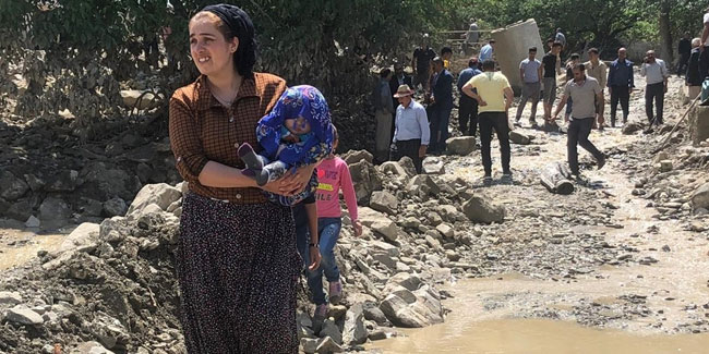 Van'da ikinci kez sel felaketi