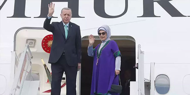 Erdoğan, G20 için Hindistan'a gitti
