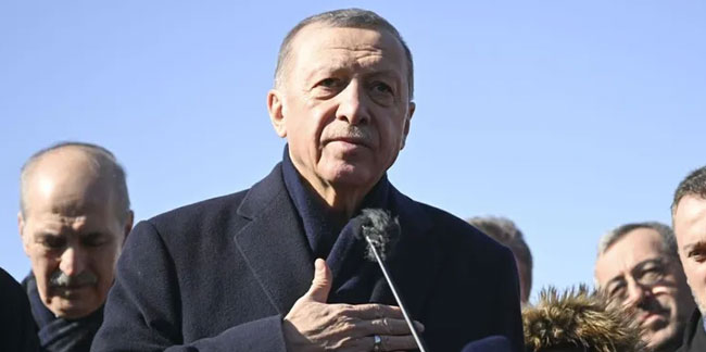 Erdoğan: Böylesi büyük felakete hazırlıklı olabilmek mümkün değil