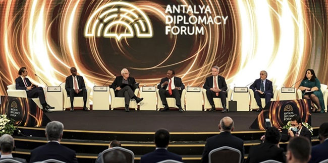 Antalya Diplomasi Forumu'ndan iş birliği mesajı