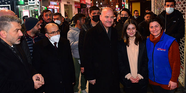 Bakan Soylu Trabzon’da vatandaşlarla buluştu!