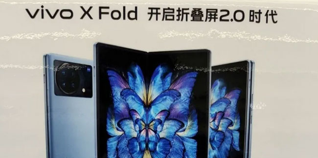 vivo X Fold özellikleri sızdırıldı! Katlanabilir sektörün yeni yıldızı