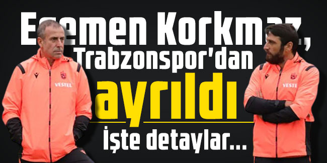 Trabzonspor'da Egemen Korkmaz şoku!
