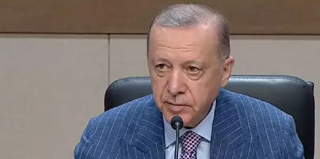 Erdoğan'dan CHP'li Özgür Özel'e tepki: 'Adı Özgür ama soyadı çok garip'