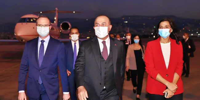 Dışişleri Bakanı Çavuşoğlu Lübnan'da: Yeni hükümetle ilk resmi temas!