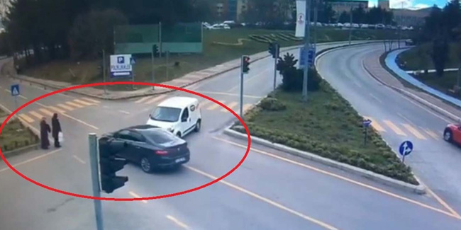Kırmızı ışıkta geçen doktorun çarptığı araç yayaları ezdi: Doktor tutuklandı