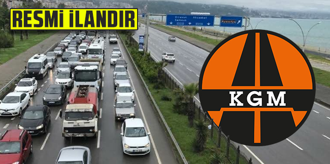 TRAFİK İZLEME DONANIMI KURULUM İŞLERİ YAPTIRILACAKTIR BÖLGE MÜDÜRLÜĞÜ-10.BÖLGE TRABZON DİĞER ÖZEL BÜTÇELİ KURULUŞLAR KARAYOLLARI GENEL MÜDÜRLÜĞÜ