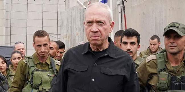 İsrail Savunma Bakanı Gallant: Hiç kimsenin İsrail'i eleştirme hakkı yok