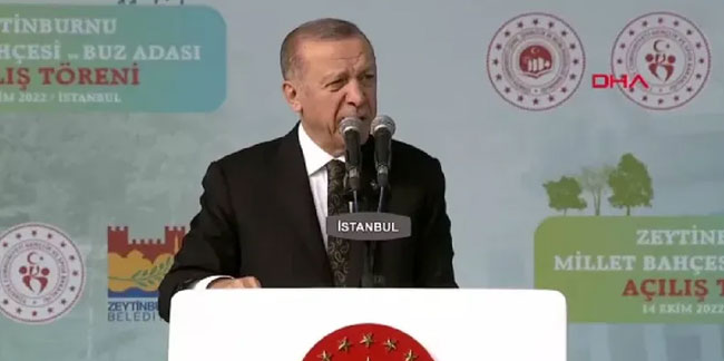 Cumhurbaşkanı Erdoğan: Eski Türkiye günlerine dönersek bu tarihi fırsatı kaçırırız