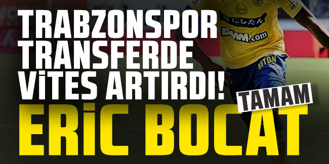 Trabzonspor, Bocat’ın transferinde mutlu sona ulaştı!