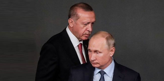 Dostum Putin'le yeni kriz: Türk hava sahası Rus uçaklarına kapatıldı