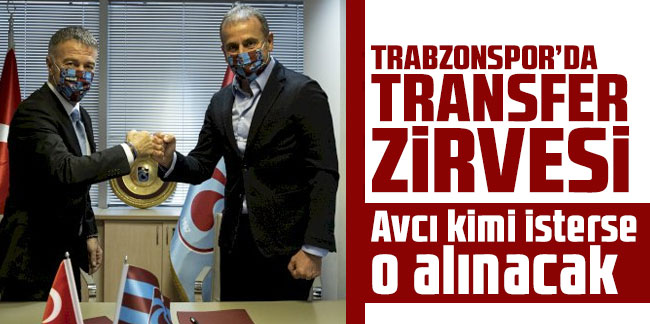 Trabzonspor'da transfer zirvesi! Avcı kimi isterse o alınacak