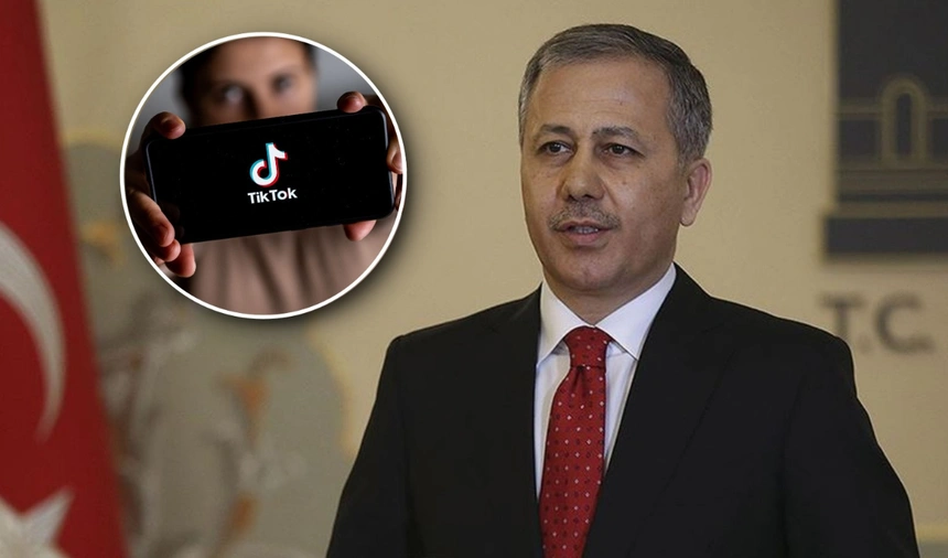 Ali Yerlikaya'dan TikTok operasyonu açıklaması!