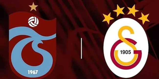 Trabzonspor, Galatasaray'a karşı evinde üstün