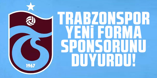 Trabzonspor 3 yıllık sponsorluk anlaşmasını KAP'a bildirdi