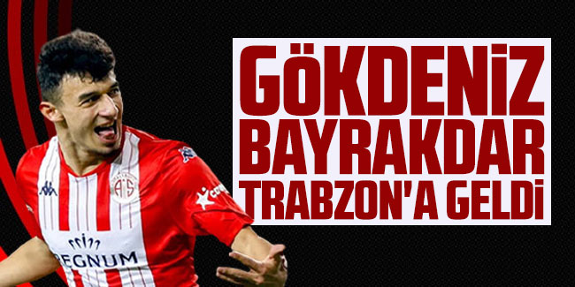 Gökdeniz Bayrakdar, Trabzon'a geldi